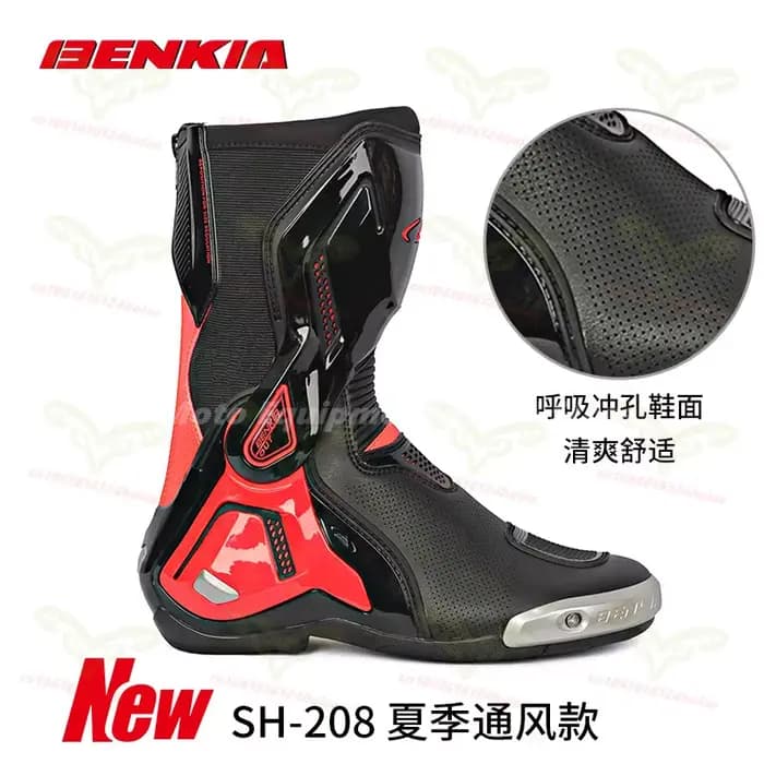 Bottes de moto de course BENKIA neuves