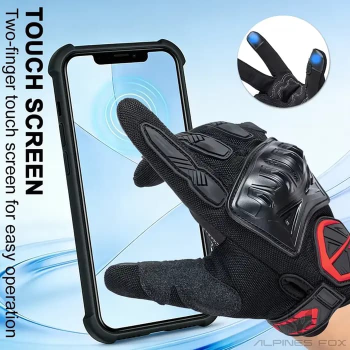 Gants de moto d'été pour hommes