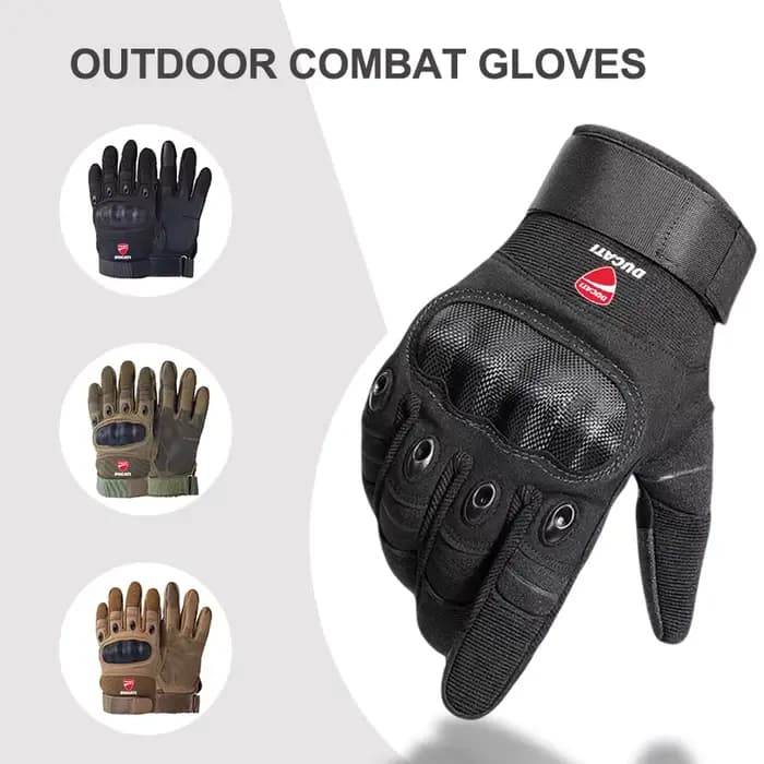 Gants tactiques pour moto