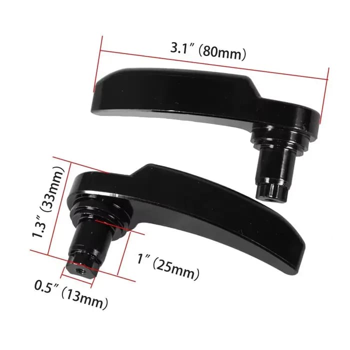 Sac de selle noir pour Harley Davidson Street Glide