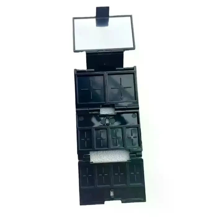 Mini palette de maquillage portable pliable, palette combinée pour fards à paupières, rouge à lèvres, blush, boîte d'emballage vide, palette cosmétique
