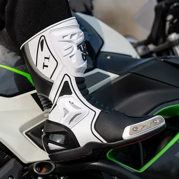Tiger T1 chaussures d'équitation de moto bottes