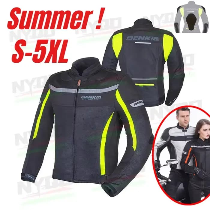 Blouson de moto BENKIA pour homme et femme