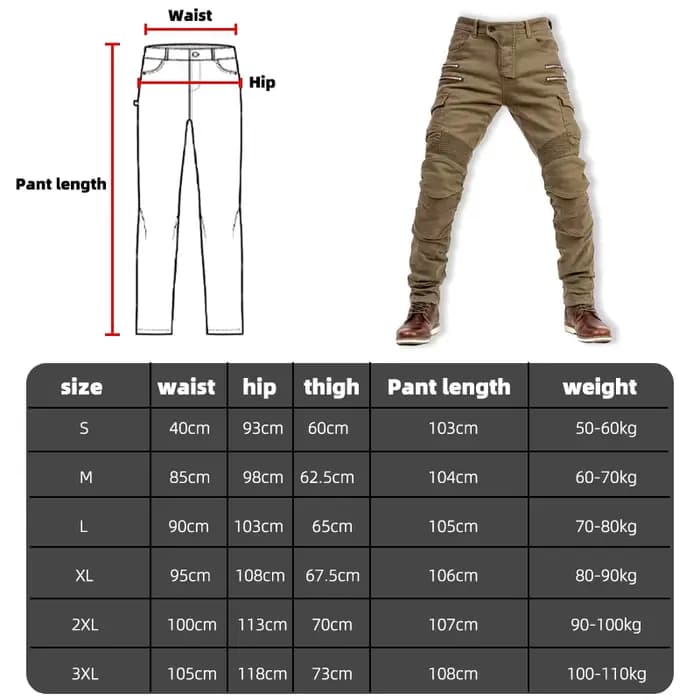 Pantalon de Motocross Style métal à Double fermeture éclair pour hommes et femmes