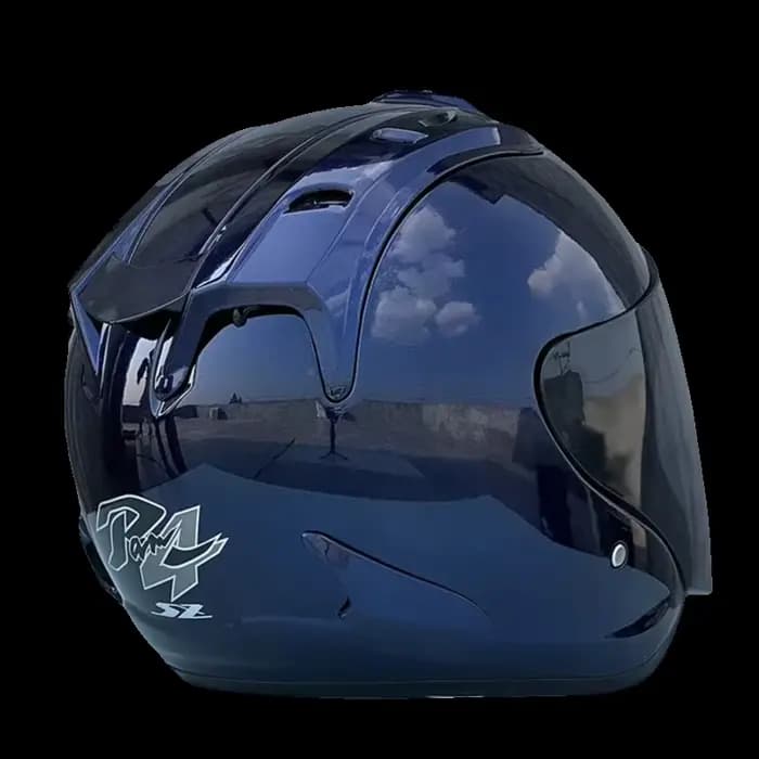 Ram4 bleu vif demi Casque saison d'été