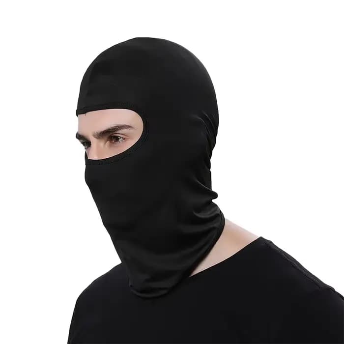 Masque facial pour casque de moto