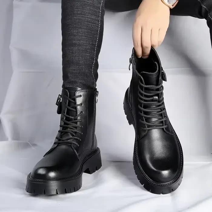 Hommes Style anglais semelle épaisse conception