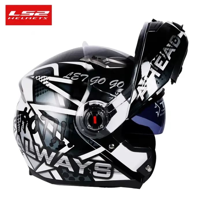 Casque de moto rabattable FFsuspec