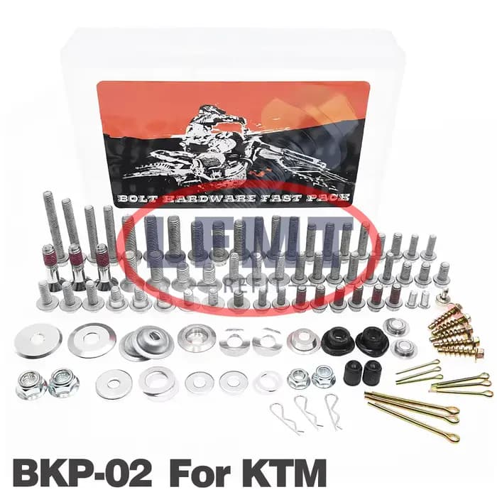Kit d'outils complet de réparation de boulon de vis de moto