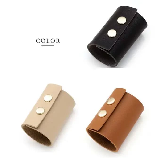 Accessoires pour cheveux, couvre-chef pour filles, enveloppe de cheveux, manchette de Style coréen, support queue de cheval, bandeau en cuir PU, pinces à cheveux pour femmes