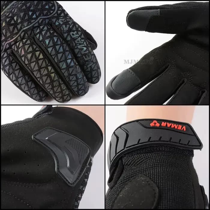 Gants de moto à écran tactile