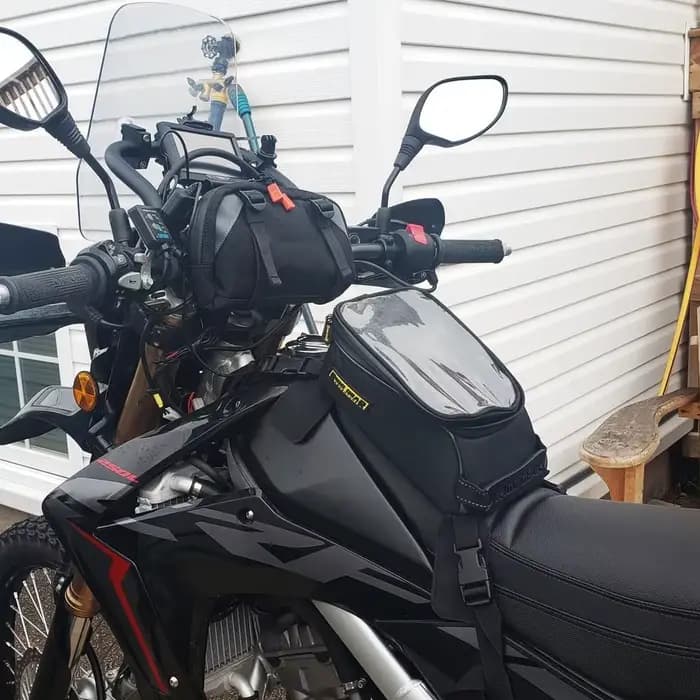 Nouveau Sac de guidon avant de moto sac de rangement multifonctionnel sac de voyage pour 690 Enduro R 690