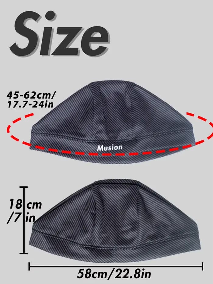 Musion – couvre-tête de moto