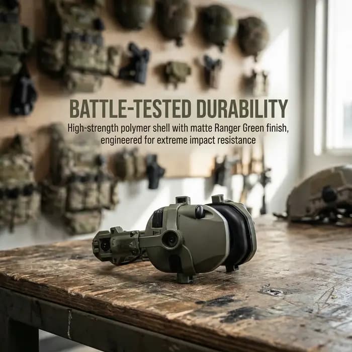 NRR 23dB casque de tir électronique monté sur casque Ver chasse pick-up réduction du bruit Protection auditive casque tactique