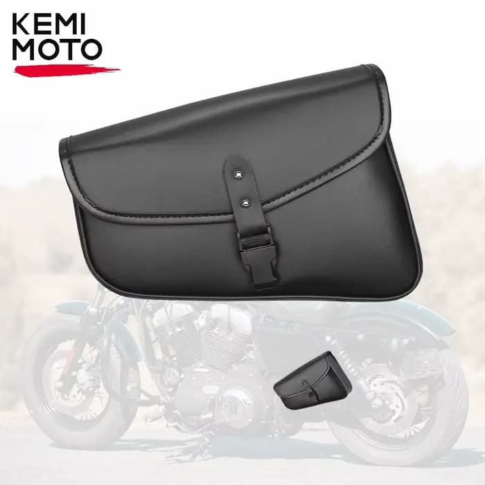 Sacs de bras oscillant de sacoche de moto pour Sportster Iron 883 1200XL pour Honda Rebel 250 300 500