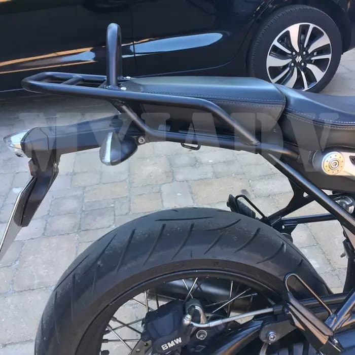 Porte-bagages pour siège arrière de moto
