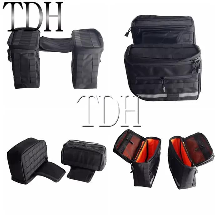 Sac de selle de moto pour Harley Dyna Softail Sportster XL Street Bob Low Rider FXD FXBB