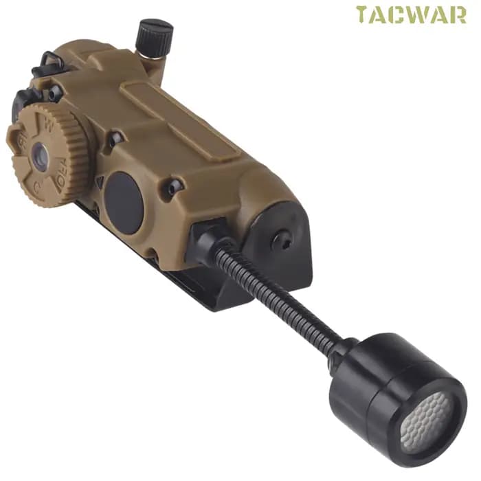 Lampe de casque Sidewinder avec IR et lampe de poche