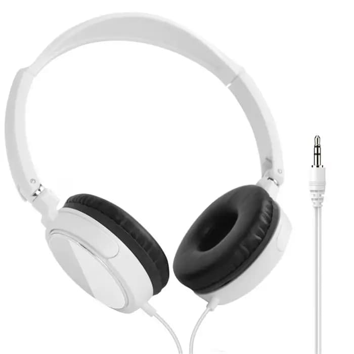 Écouteurs filaires pliables sur l'oreille, son stéréo HiFi, casque portable, téléphone de sauna universel, 3.5mm