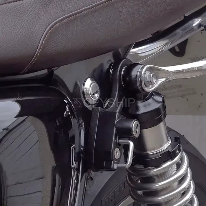 Serrure de casque de moto pour Triumph Street Twin