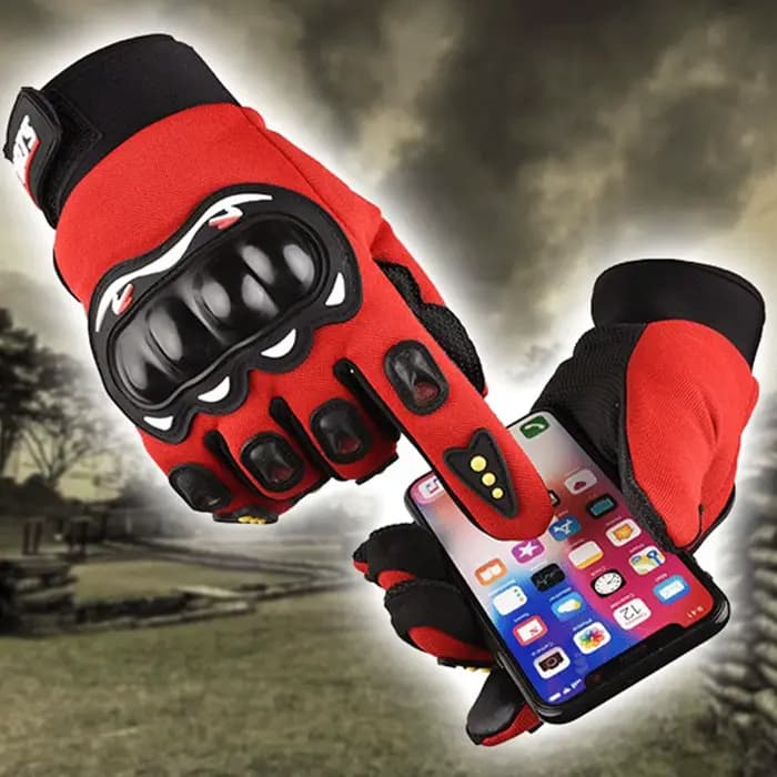 Gants de moto pour hommes