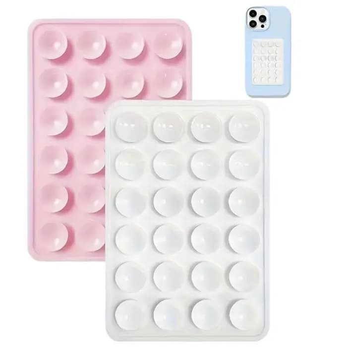 Tapis de support de téléphone à ventouse en Silicone