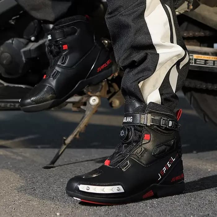 Bottes de moto quatre saisons pour hommes