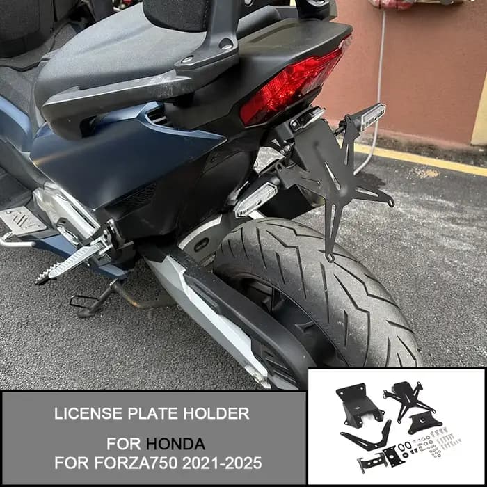 Support de plaque d'immatriculation pour HONDA