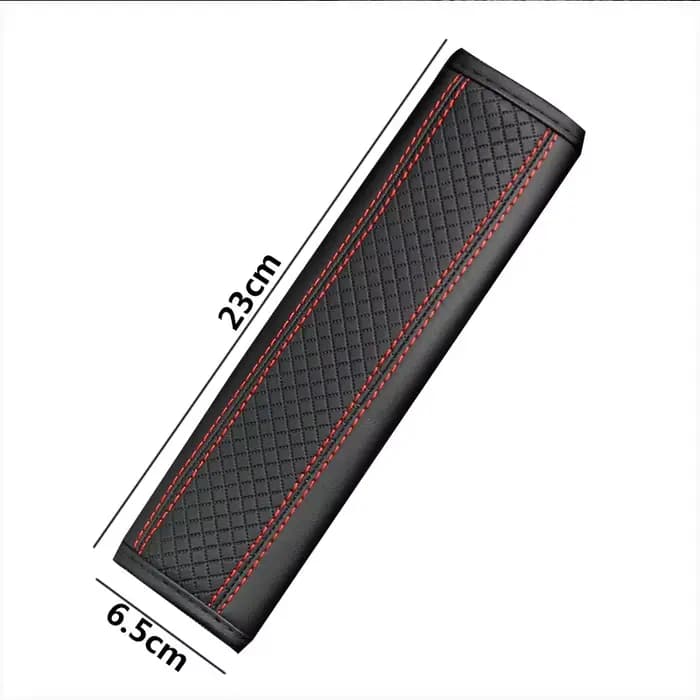 Coussin de rembourrage de ceinture de sécurité en cuir PU, accessoires de voiture, couverture initiée, protection respirante, accès intérieur automatique