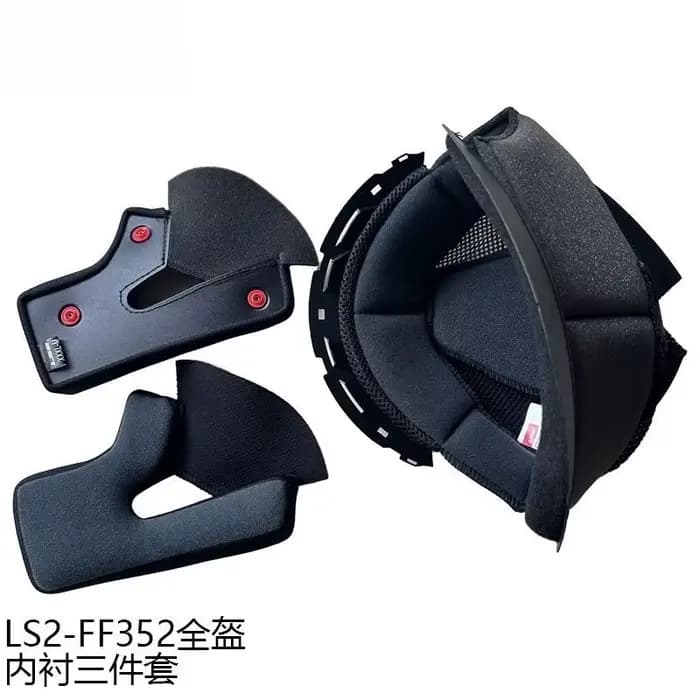 Aileron arrière pour casque de moto LS2 FF352