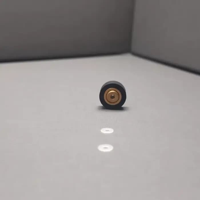 Poulie courroie à rouleau pincement en métal, 12x12x6mm, pour Cassette B215 / B710 STUDER A721 / A710, enregistreur sonore mouvement, 1 pièce