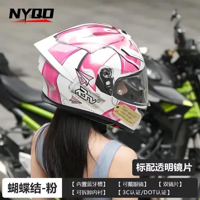 Casque intégral Moto personnalité EVA 01 Mech Style DOT ECE Double lentille
