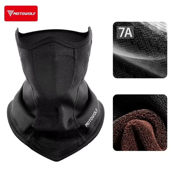 Cagoule de moto d'hiver pour homme et femme