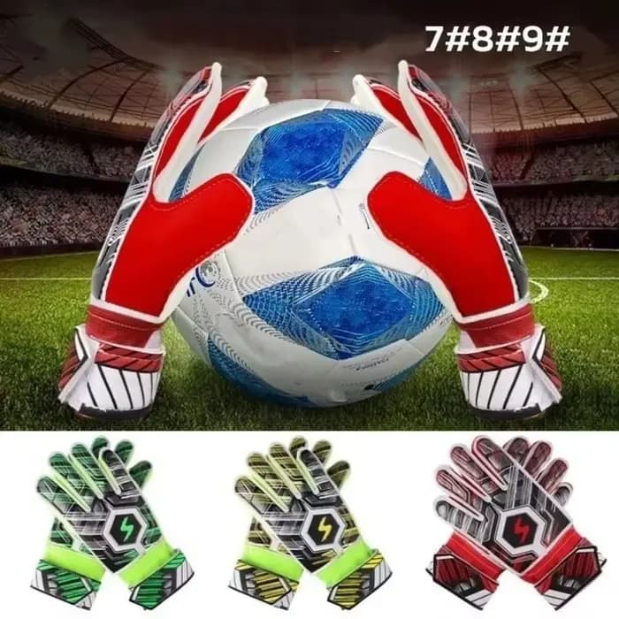 1 paire de gants de gardien de but de football avec protection des doigts, gants de gardien de but antidérapants et respirants