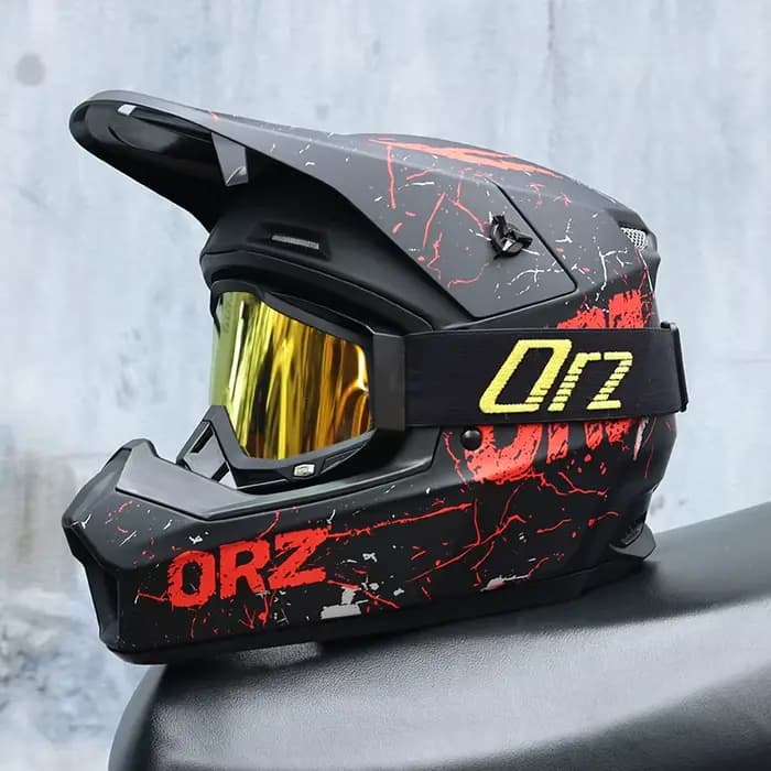 Casque de moto tout-terrain Hot Motorcycle Go Kart