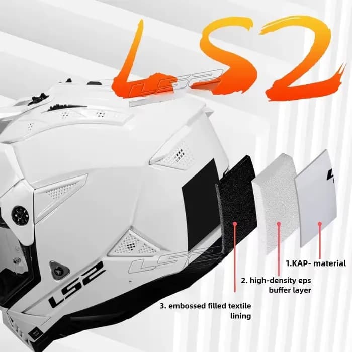 Casque de moto LS2 PIONEER II ADV à double visière