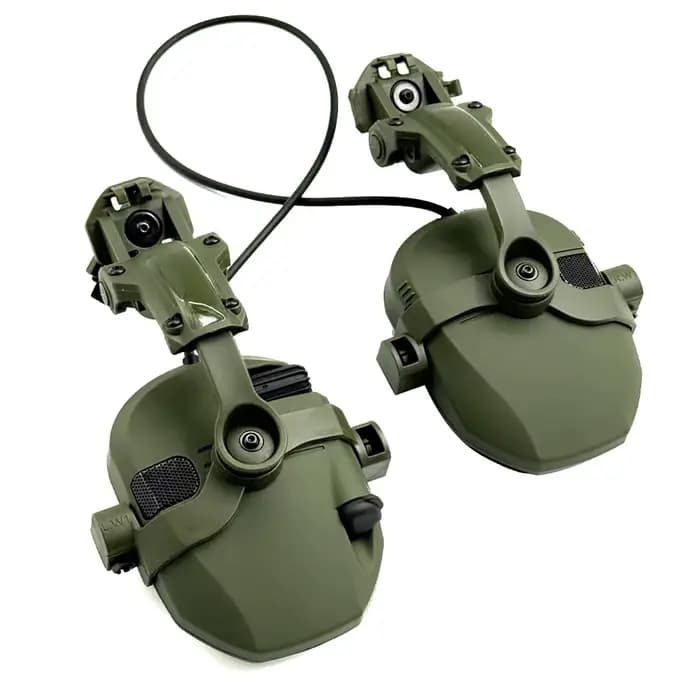 NRR 23dB casque de tir électronique monté sur casque Ver chasse pick-up réduction du bruit Protection auditive casque tactique