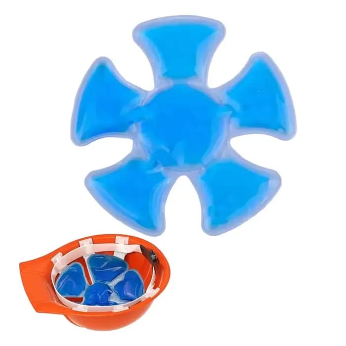 Compresse froide en gel pour casques de protection