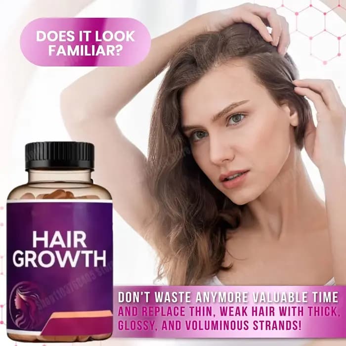 Sérum capillaire pour la repousse des cheveux – Nourrit les follicules et pénètre les racines, traitement naturel de régénération capillaire pour un aspect plus épais et plus volumineux