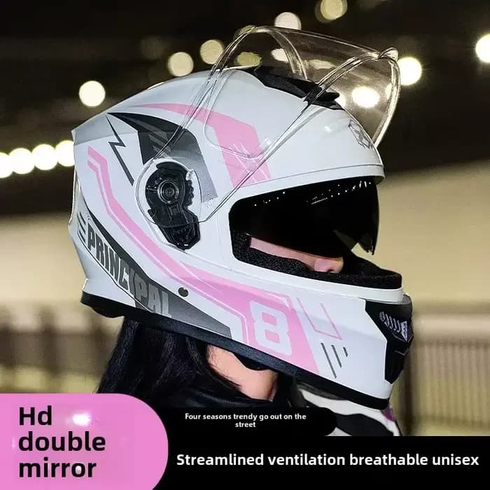 Casque de moto pour homme