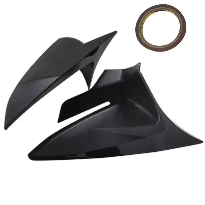 Accessoires de rétroviseur pour Seat Leon 5F MK3 ST Cupra 2013-2020 Lbiza MK5 et Arona 2017-2018 avec finition noir brillant