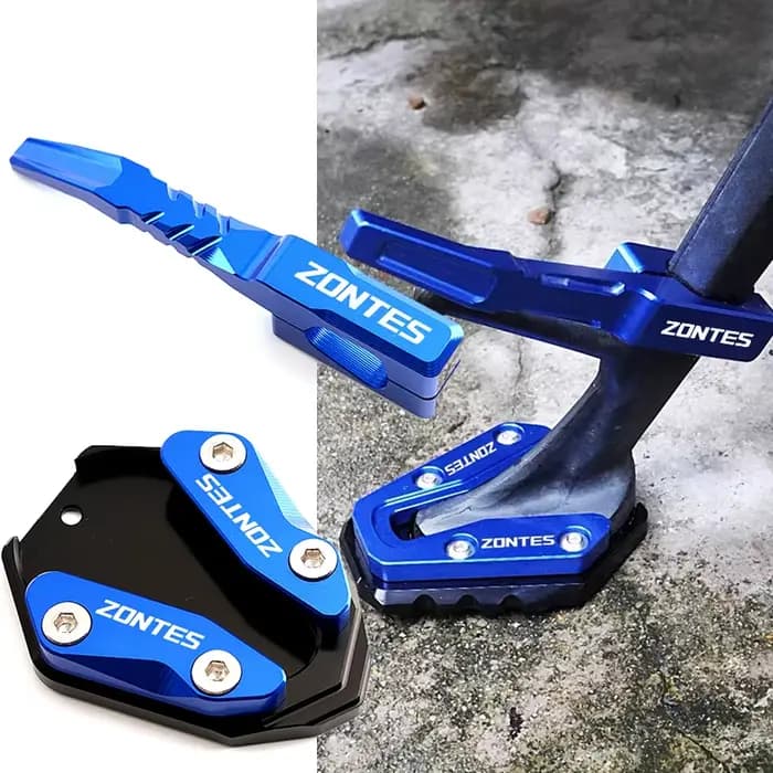 Accessoires pour ZONTES 368G 368E 368K 368 G 2022-2026+ : Extension et support de béquille latérale CNC
