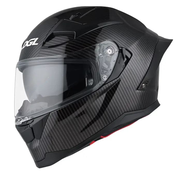 Casque d'origine DGL 3K en carbone fleur unisexe