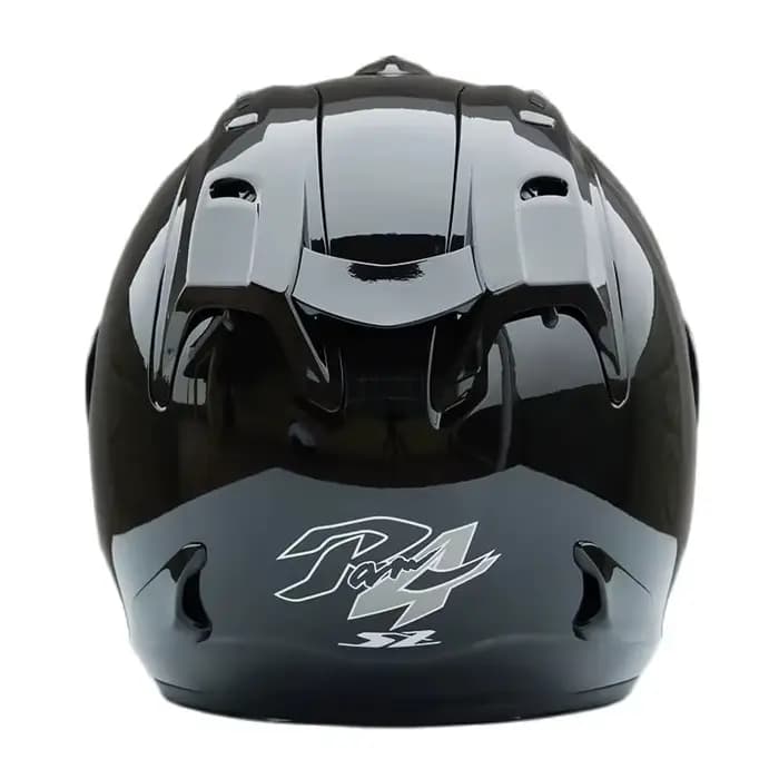 Ram-4-Casque de Moto Noir Brcorporelle