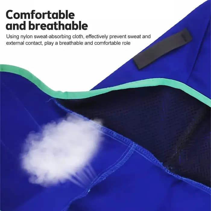Cagoule de soudage entièrement protectrice, lavable, respirante, ignifuge, casque de sécurité anti-éclaboussures et anti-poussière