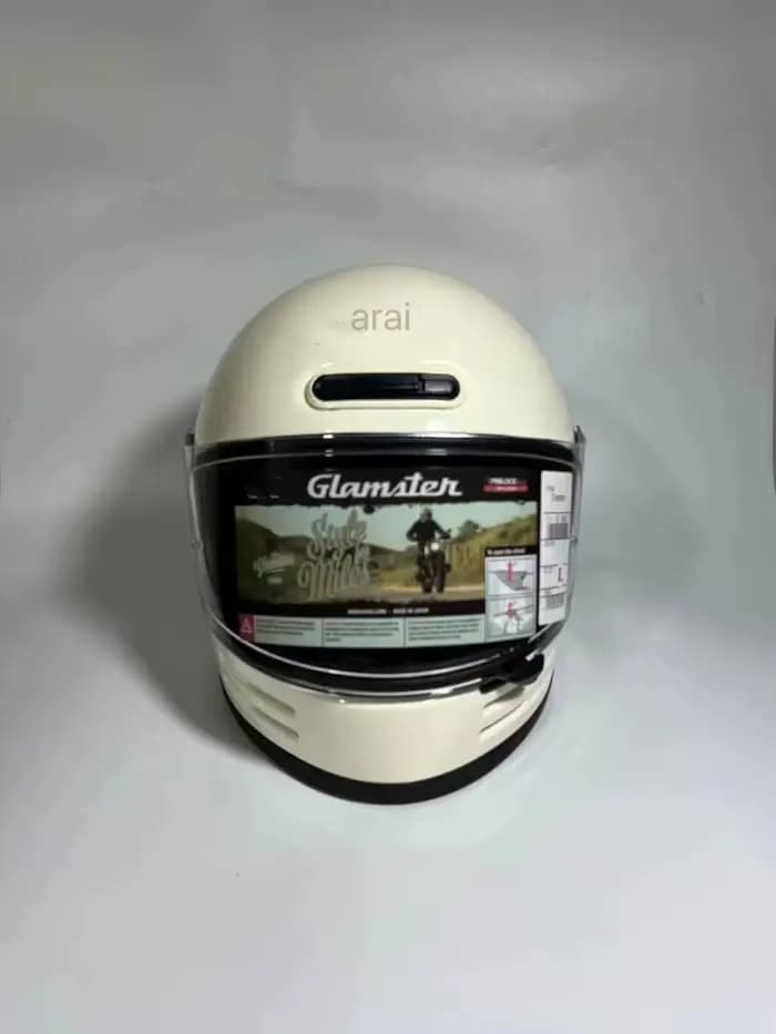 Casque De moto intégral glamster résurrection TC-5 lait WHT équitation Motocross course motobike Casco De Motocicleta
