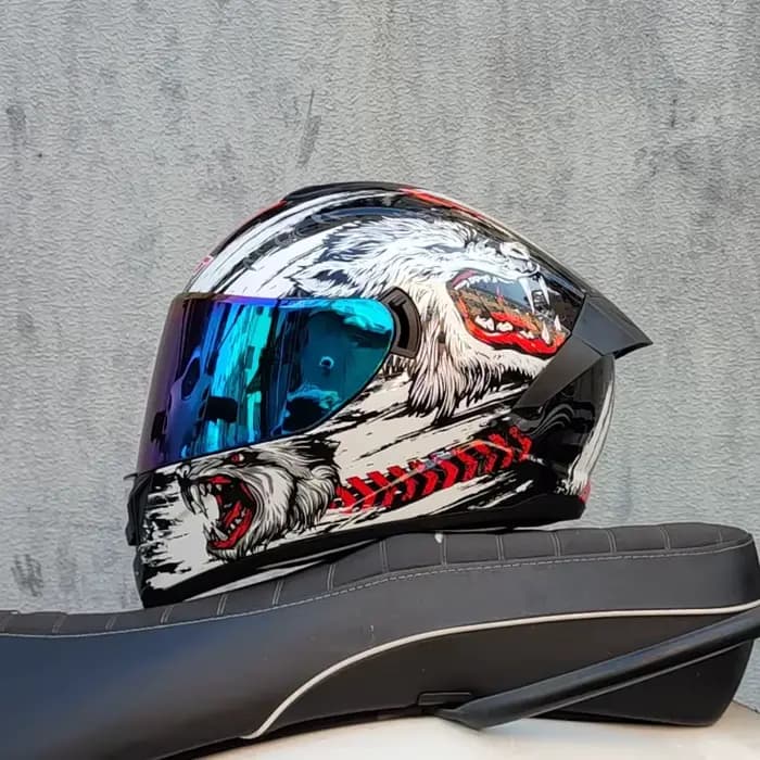 Casque de moto de sécurité approuvé DOT