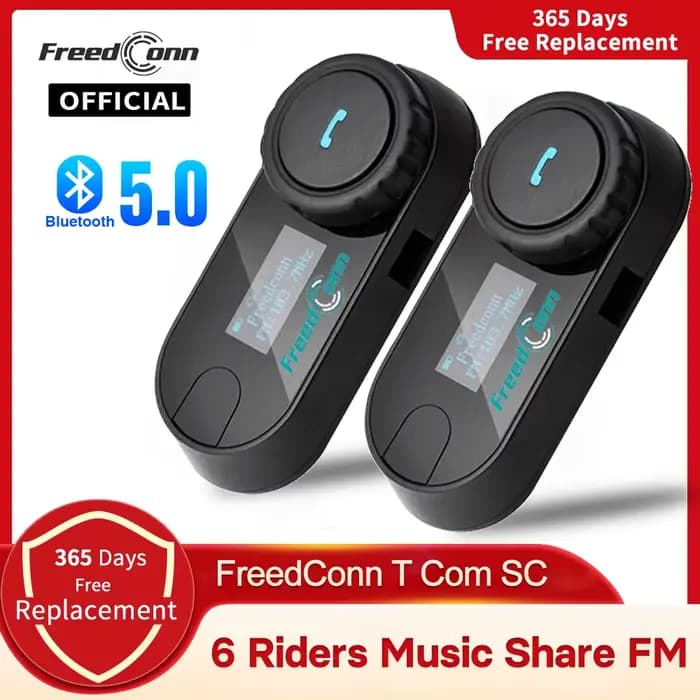 Oreillette Bluetooth SC pour moto