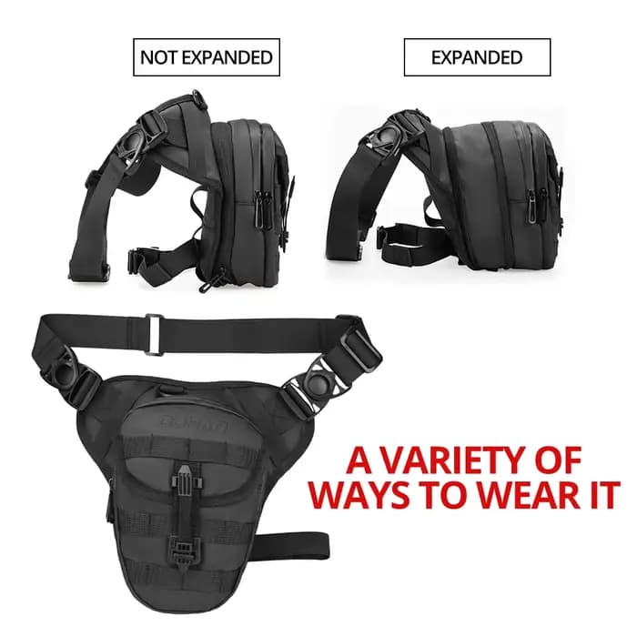 DUHAN multi-fonction moto goutte jambe sac hanche Bum