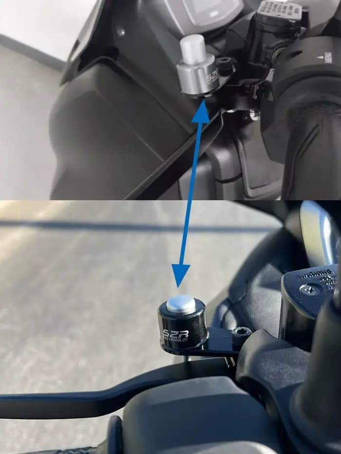 Interrupteur de frein de moto